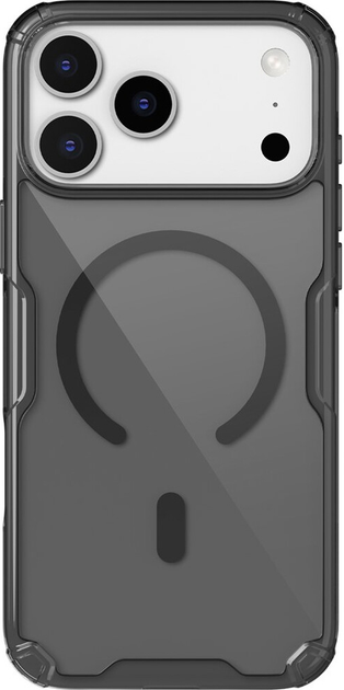 Etui Nillkin Nature Pro Magnetic na iPhone 17 Pro Black (6902048304826) - obraz 1