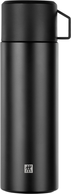 Termos Zwilling J.A. Henckels Thermo z kubkiem 1 l Czarny (39500-514-0) - obraz 1