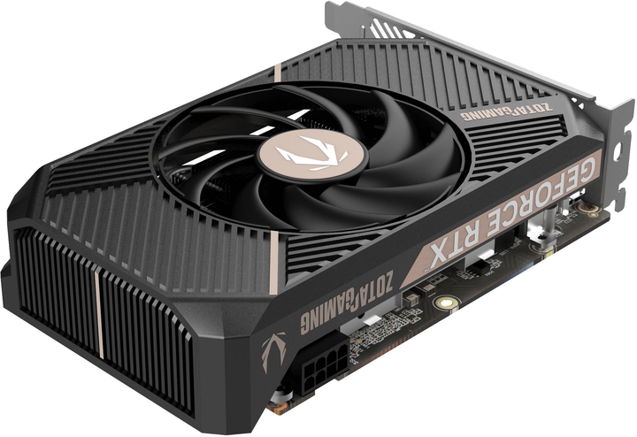 Karta graficzna Zotac PCI-Ex GeForce RTX 5050 GAMING SOLO 8GB GDDR6 (128bit) (2572/20000) (HDMI, 3 x DisplayPort) (ZT-B50500G-10L) - obraz 2