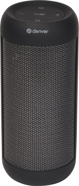 Портативна колонка Denver BTL-63 2x3W RGB Black (5706751070259) - зображення 4