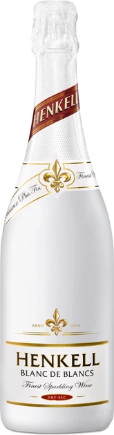 Вино ігристе Henkell Blanc de Blancs біле сухе 0.75 л 11.5% (4003310164505_4003310012042) - Фото 1 Вино ігристе Henkell Blanc de Blancs біле сухе 0.75 л 11.5% (4003310164505_4003310012042) - зображення 1