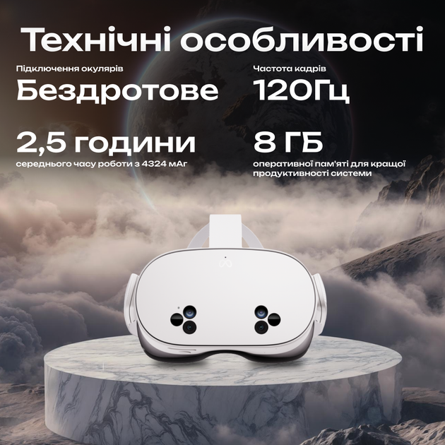 Очки виртуальной реальности Meta Quest 3S 256Gb – фото