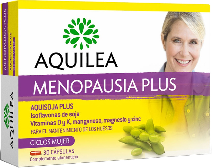 Дієтична добавка Aquilea Menopausia Plus 30 капсул (8470001761491) - зображення 1