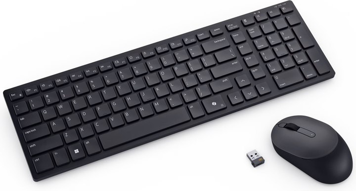 Комплект бездротовий Dell KM555 Black (580-BBVZ) - зображення 2