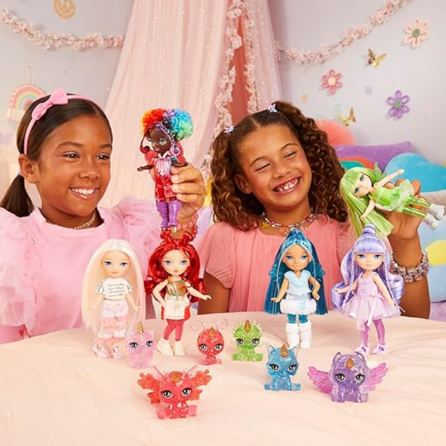 Лялька Rainbow High Littles Rainbow Fantasy Fairies Doll Amethyst Фіолетова (543435) (0035051543435) - зображення 6