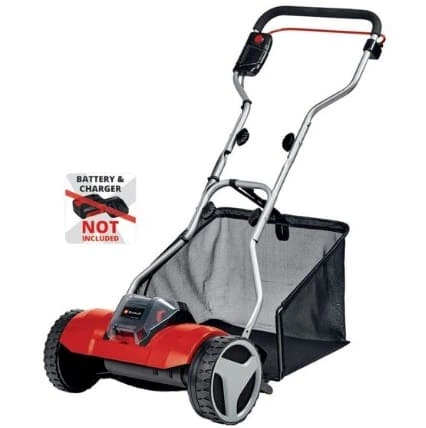 Газонокосилка аккумуляторная Einhell GE-HM 18/38 Li-Solo (3414200) - Фото 1 Газонокосилка аккумуляторная Einhell GE-HM 18/38 Li-Solo (3414200) - изображение 1