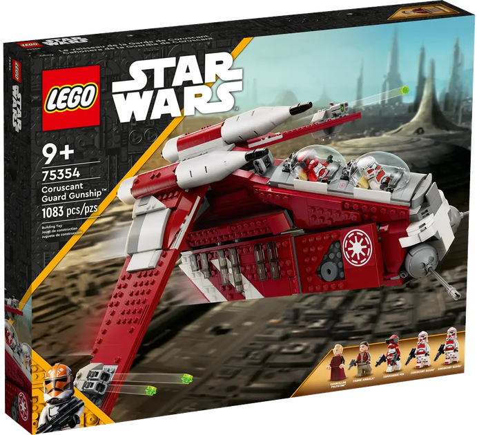 Конструктор LEGO Star Wars Канонерка гвардії Корусанта 1083 елементи (75354) (955555912838446) - Уцінка - зображення 1