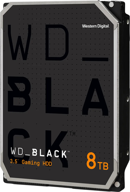 Жорсткий диск Western Digital WD_BLACK 8TB 7200RPM 256MB 3.5" SATA III (WD8002FZBX) - зображення 1
