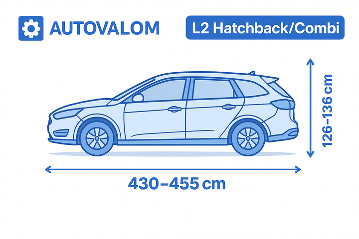 Чехол-тент для автомобиля GEELY Emgrand EC7-RV Autovalom L2 Hatchback/Combi (CC2510) - изображение 2