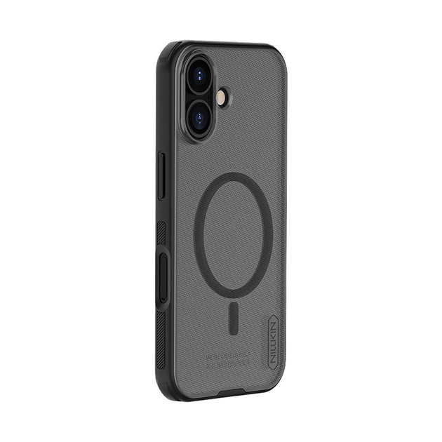Etui Nillkin Super Frosted Shield Pro Magnetic do Apple iPhone 17 Przezroczysty/Czarny (6902048303713) - obraz 2