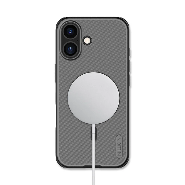 Etui Nillkin Super Frosted Shield Pro Magnetic do Apple iPhone 17 Przezroczysty/Czarny (6902048303713) - obraz 6