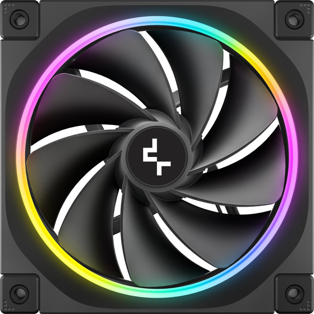 Zestaw wentylatorów Deepcool FL12R 3 IN 1 Black (R-FL12R-BKAPN3-G) - obraz 4