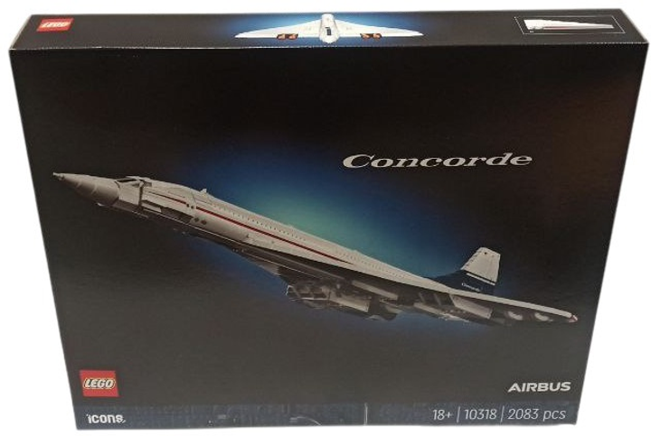 Конструктор LEGO Icons Concorde літак 2083 деталі (10318) (955555911613527) - Уцінка - зображення 3