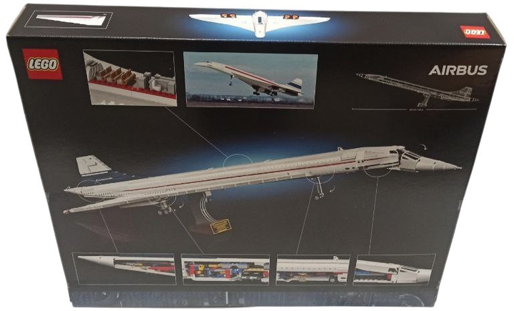 Конструктор LEGO Icons Concorde літак 2083 деталі (10318) (955555911613527) - Уцінка - зображення 5
