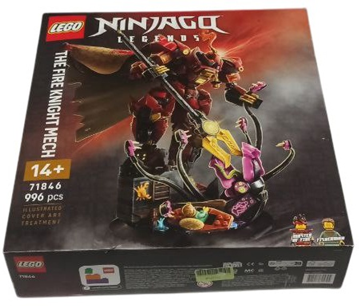 Klocki konstrukcyjne LEGO Ninjago Legends Mech ognistego rycerza 996 elementow (71846) (955555912017579) - Outlet - obraz 3