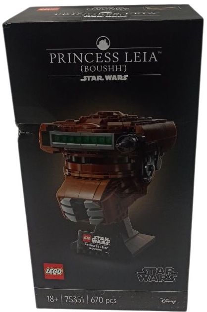 Конструктор LEGO Star Wars Шолом принцеси Леї 670 деталей (75351) (955555912326772) - Уцінка - зображення 2