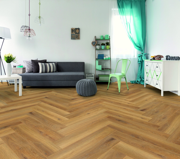 Panel podłogowy Kronotex Herringbone 665 x 133 x 8 mm Dąb Pisa 14 szt D3861 (10203864) - obraz 3