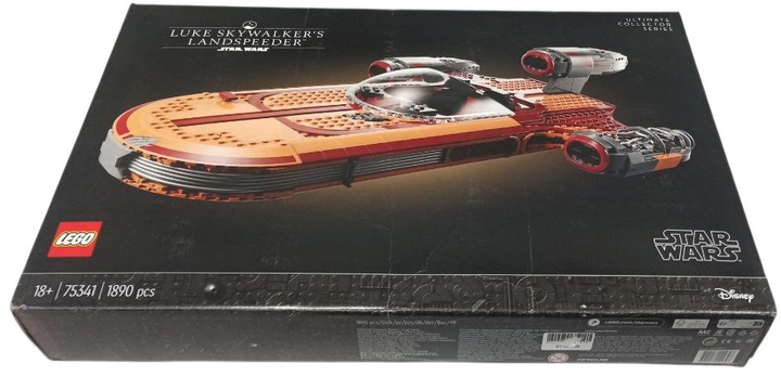 Конструктор LEGO Star Wars Лендспідер Люка Скайвокера 1890 деталей (75341) (955555911315081) - Уцінка - зображення 3