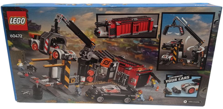 Конструктор LEGO City Автомобільне звалище 871 елемент (60472) (955555911388955) - Уцінка - зображення 3