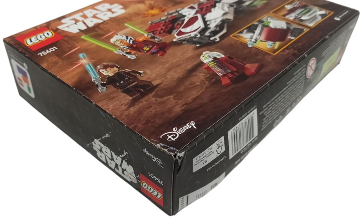 Конструктор LEGO Star Wars Джедайський перехоплювач Асоки 290 елементів (75401) (955555911384327) - Уцінка - зображення 6