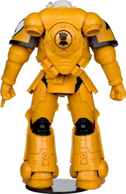 Figurka McFarlane WARHAMMER 40K Intercessor Sergeant - Imperial Fist - Gold Label 7in 10954mcf (787926109542) - obraz 3