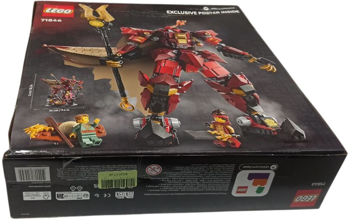 Конструктор LEGO Ninjago Legends Бойовий робот вогняного лицаря 996 елементів (71846) (955555912017587) - Уцінка - зображення 5