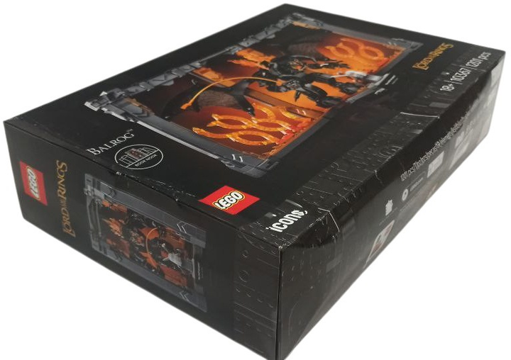 Zestaw klockow LEGO Icons Wladca pierscieni: Book nook z Balrogiem, 1201 el. 10367 (5702017815909) (955555912213376) - Outlet - obraz 4
