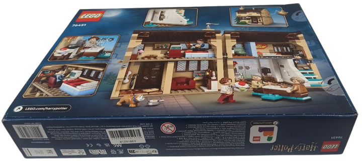 Zestaw klockow LEGO Harry Potter Privet Drive: Wizyta ciotki Marge 639 elementow (76451) (955555912918834) - Outlet - obraz 5
