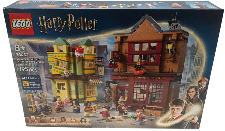 Zestaw klockow LEGO Harry Potter Markowy sprzet do Quidditcha i Lodziarnia 795 elementow (76452) (955555912100599) - Outlet - obraz 2