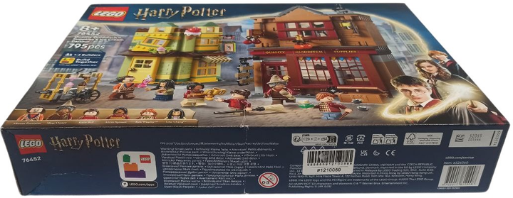 Zestaw klockow LEGO Harry Potter Markowy sprzet do Quidditcha i Lodziarnia 795 elementow (76452) (955555912100599) - Outlet - obraz 3