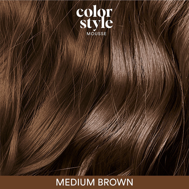 Półtrwała pianka koloryzująca Indola Color Style Medium Brown 200 ml (4067971002941) - obraz 2