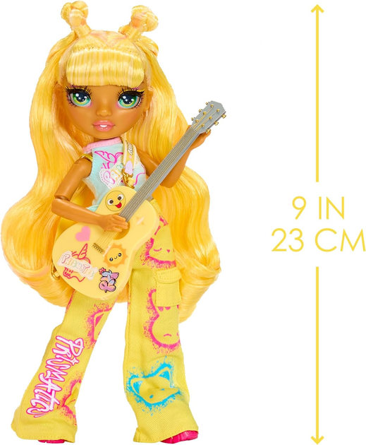 Лялька Rainbow High Jr High Rockband Fashion Dolls Sunny (565628) (0035051565628) - зображення 3