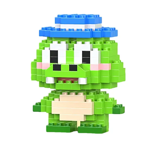 Конструктор фигурка Пиксели BRICKS Animals Crocodile - изображение 3