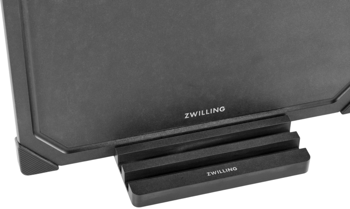 Тримач для обробних дощок Zwilling J.A. Henckels з деревного волокна 12.5 x 10.5 x 1.2 см Чорний (4009839692451) - зображення 3