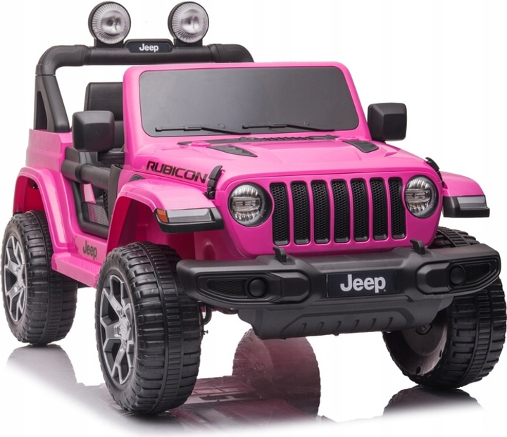 Buggy elektryczny dla dzieci Jeep Wrangler Rubicon Różowy (5903864942859) - obraz 1