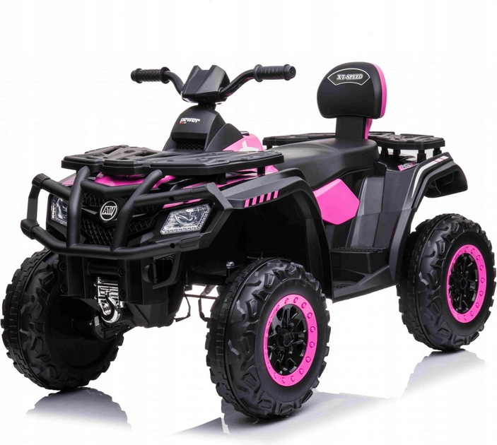 Quad elektryczny dla dzieci XT-Speed Różowy (5903864954944) - obraz 1