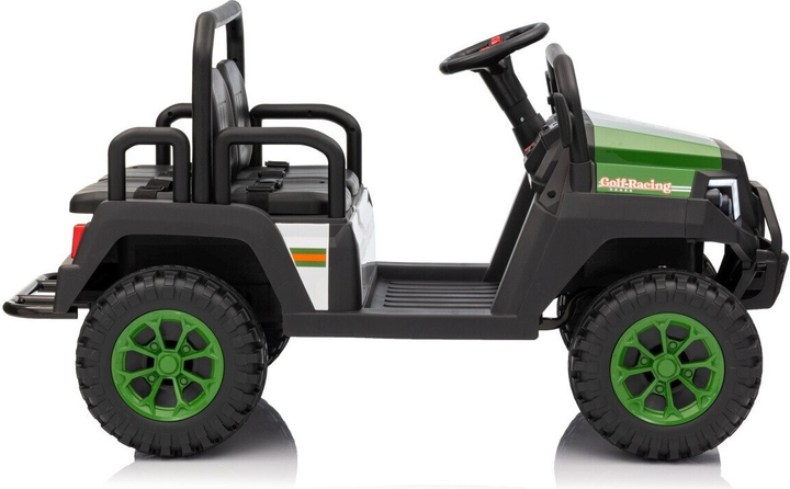 Buggy elektryczny dla dzieci Ramiz Champion 4-osobowy Zielony (5903864983272) - obraz 3
