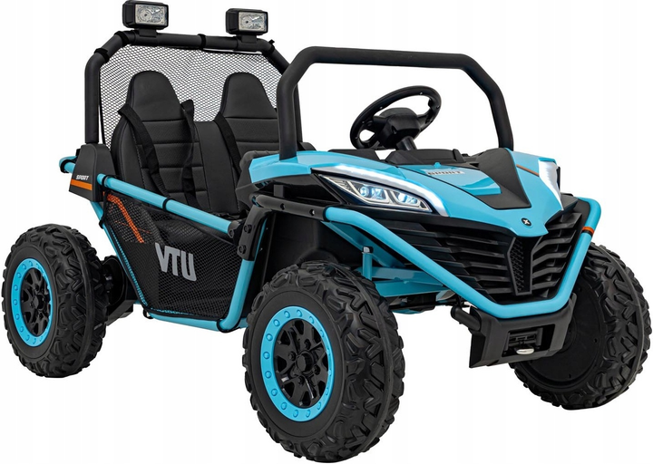 Buggy elektryczny dla dzieci Ramiz Faster Niebieski (5903864943726) - obraz 2