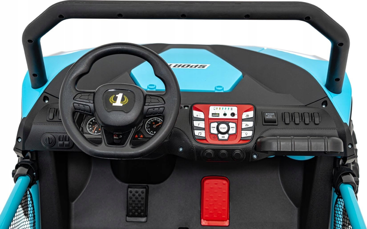 Buggy elektryczny dla dzieci Ramiz Faster Niebieski (5903864943726) - obraz 4