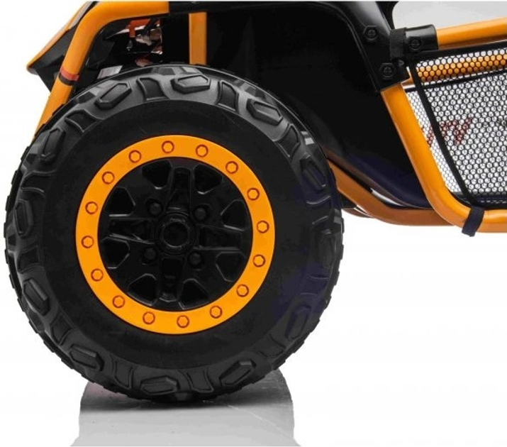 Buggy elektryczny dla dzieci Ramiz Faster Żółty (5903864943733) - obraz 4