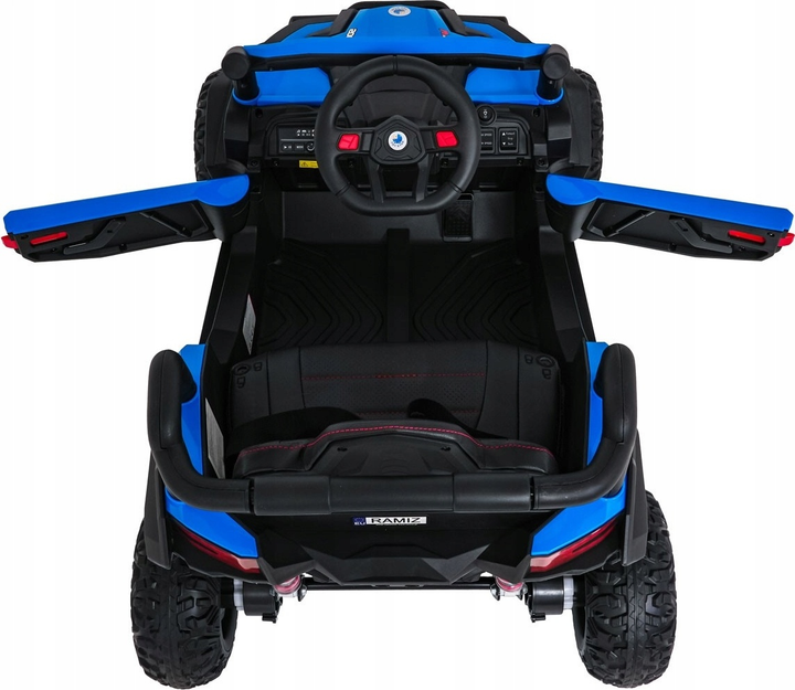 Buggy elektryczny dla dzieci Ramiz Madman UTV-MX Niebieski (5903864984972) - obraz 6