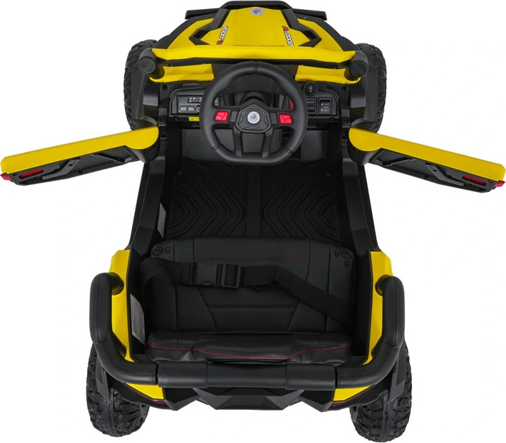 Електричний баггі для дітей Madman UTV-MX Жовтий (5903864984989) - зображення 3