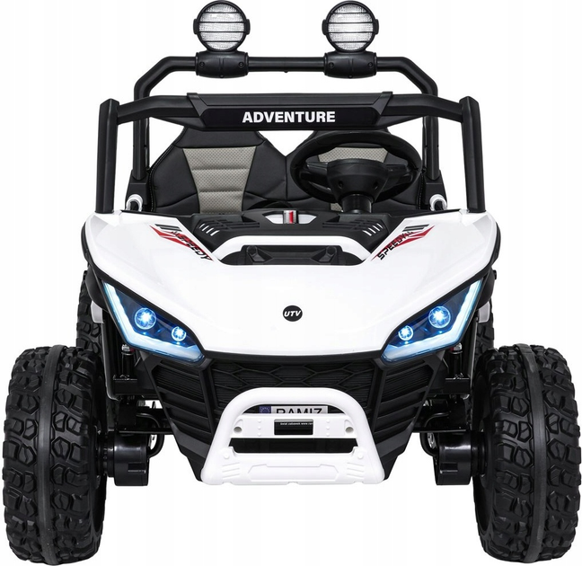 Електричний баггі для дітей Speedy 4 x 4 Білий (5903864986891) - зображення 4