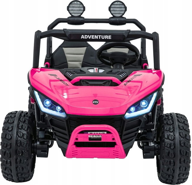 Електричний баггі для дітей Speedy 4 x 4 Рожевий (5903864986860) - зображення 2