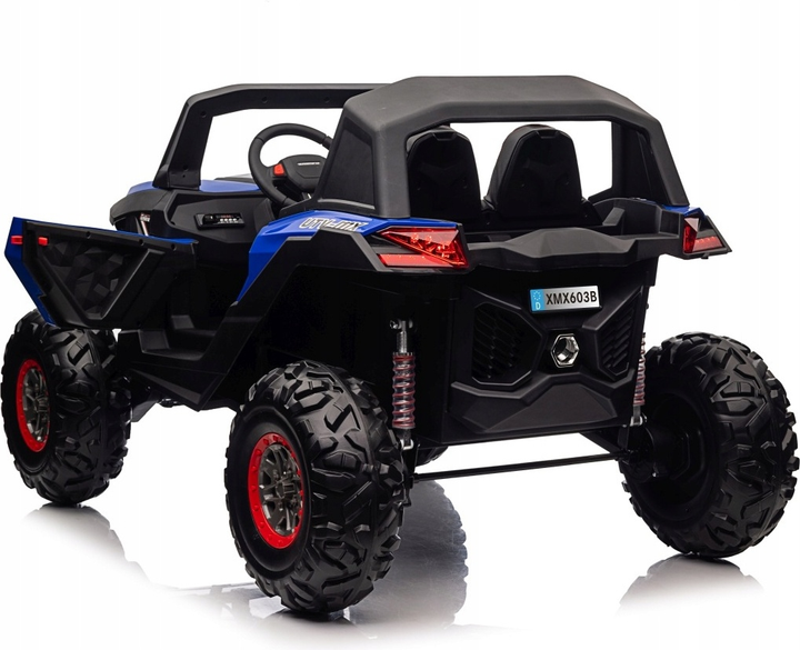 Buggy elektryczny dla dzieci Ramiz UTV-MX 2000 N Niebieski (5903864942699) - obraz 5