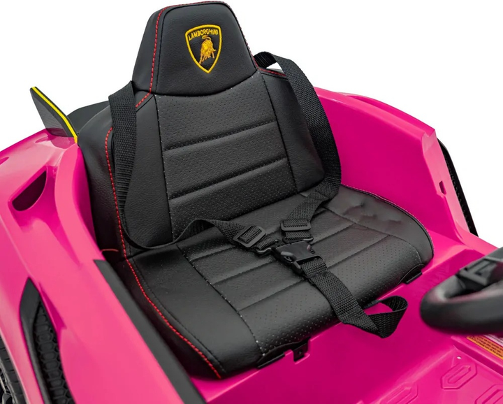 Електричний автомобіль для дітей Lamborghini Invencible Рожевий (5903864942361) - зображення 4