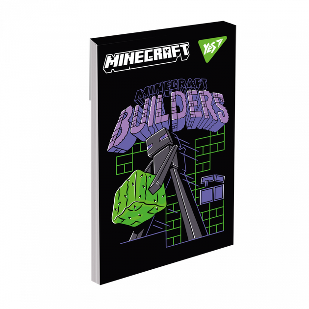 Блокнот YES, А7, 48 листов, Minecraft, клетка, (152109) - Фото 2 Блокнот YES, А7, 48 листов, Minecraft, клетка, (152109) - изображение 2
