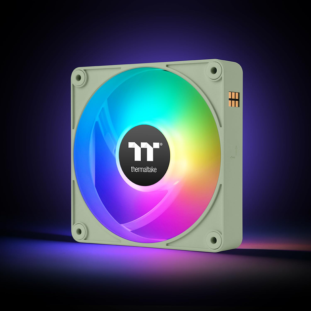 Zestaw wentylatorów Thermaltake CT120 EX Reverse ARGB Sync (3-Fan Pack) Matcha Green (CL-F198-PL12MG-A) - obraz 6