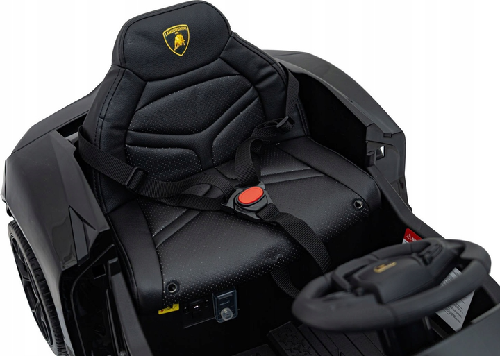 Samochód elektryczny dla dzieci Ramiz Lamborghini Revuelto Czarny (5903864983364) - obraz 3