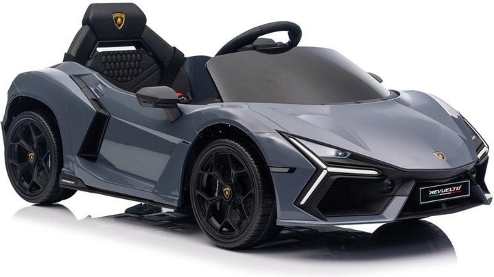 Samochód elektryczny dla dzieci Ramiz Lamborghini Revuelto Szary (5903864983333) - obraz 2